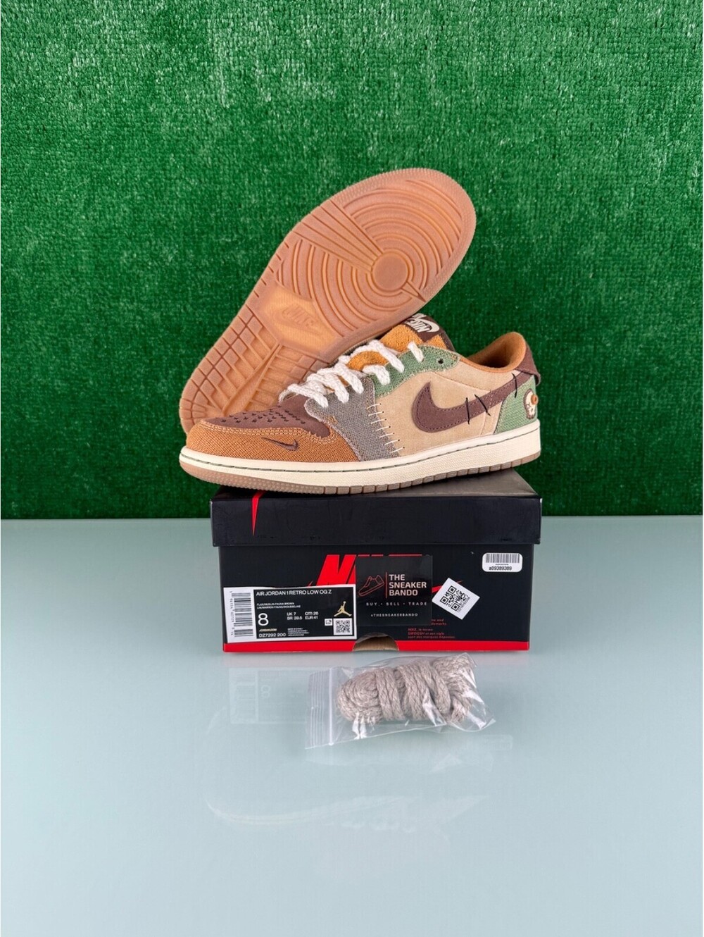 Size 8M - Jordan 1 Retro OG x Zion Williamson Low Voodoo